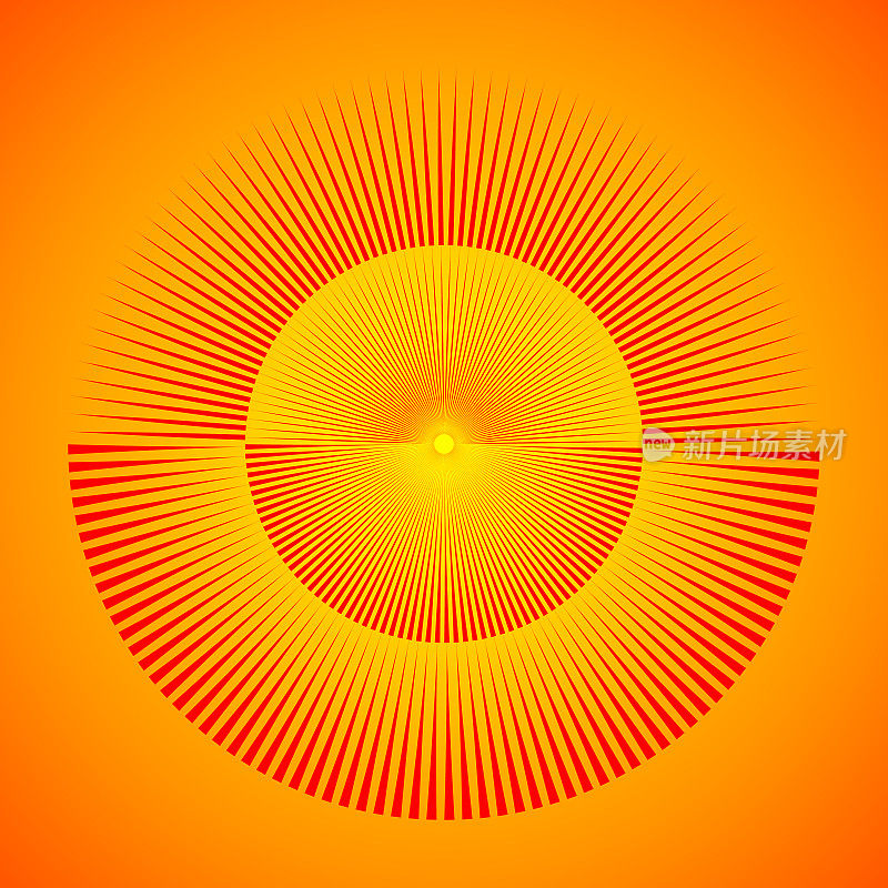 太阳图标形状