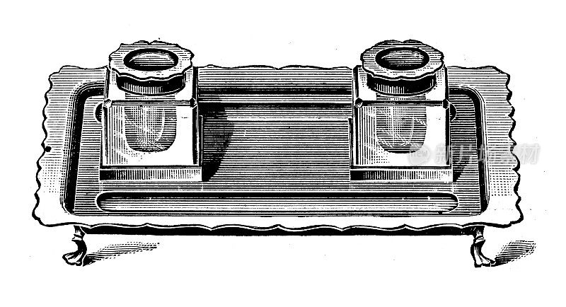来自英国杂志《墨水瓶》的古董图片