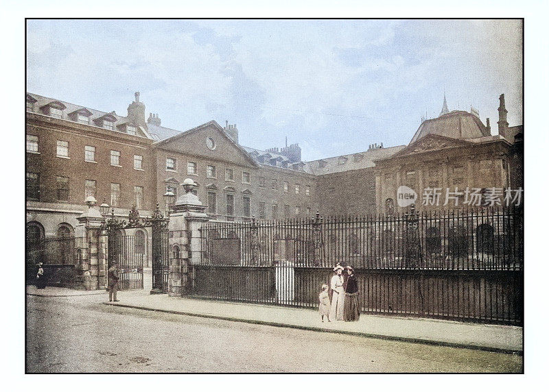 古董伦敦的照片:盖伊医院