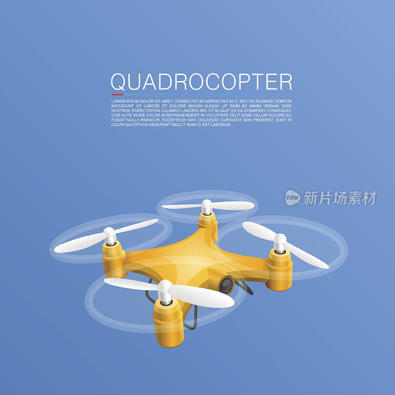 Quadrocopter无人摄像机