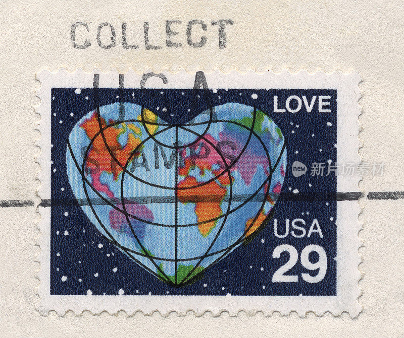 古董世界美国邮票