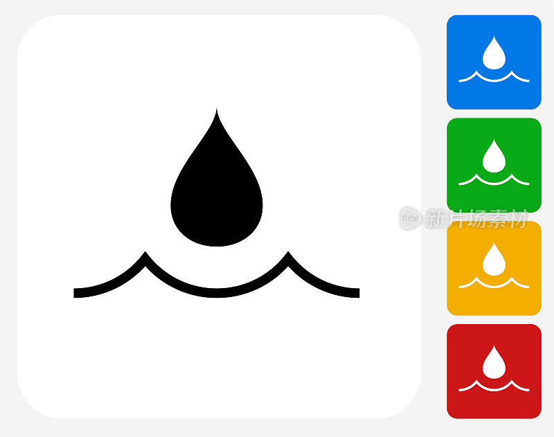 水滴图标