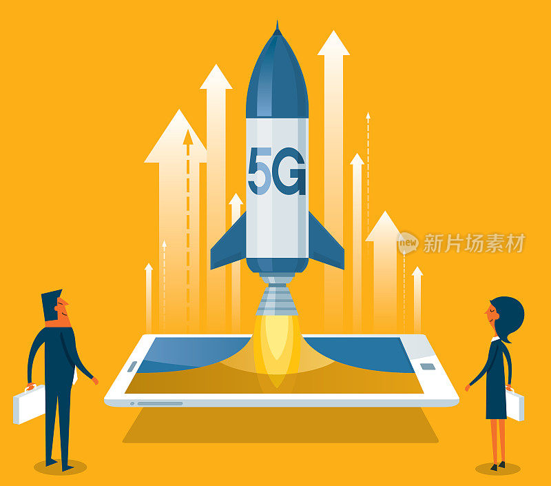 搭载火箭的智能手机――5G