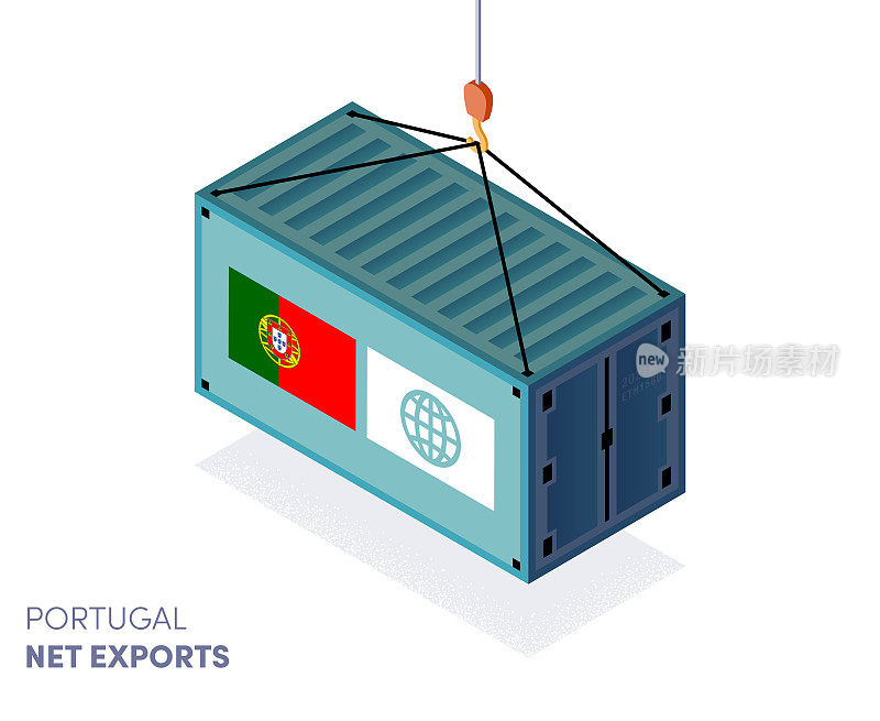 葡萄牙贸易协定信息图表设计