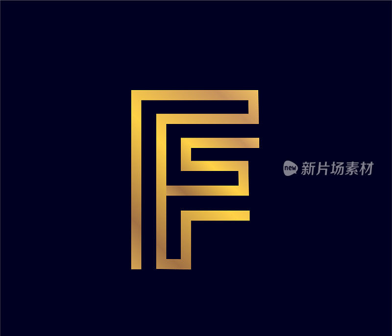 基于F字母的Logo