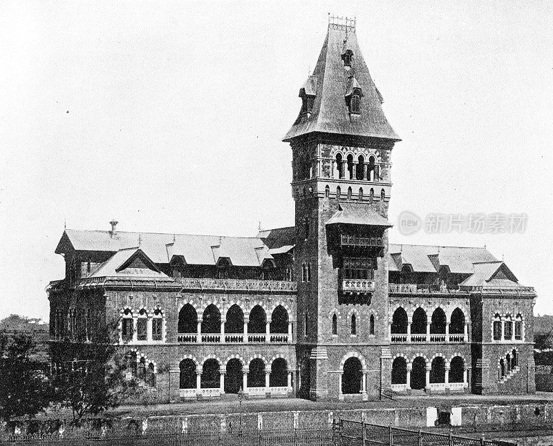 1895年印度的人物和地标:维多利亚朱比利技术学院