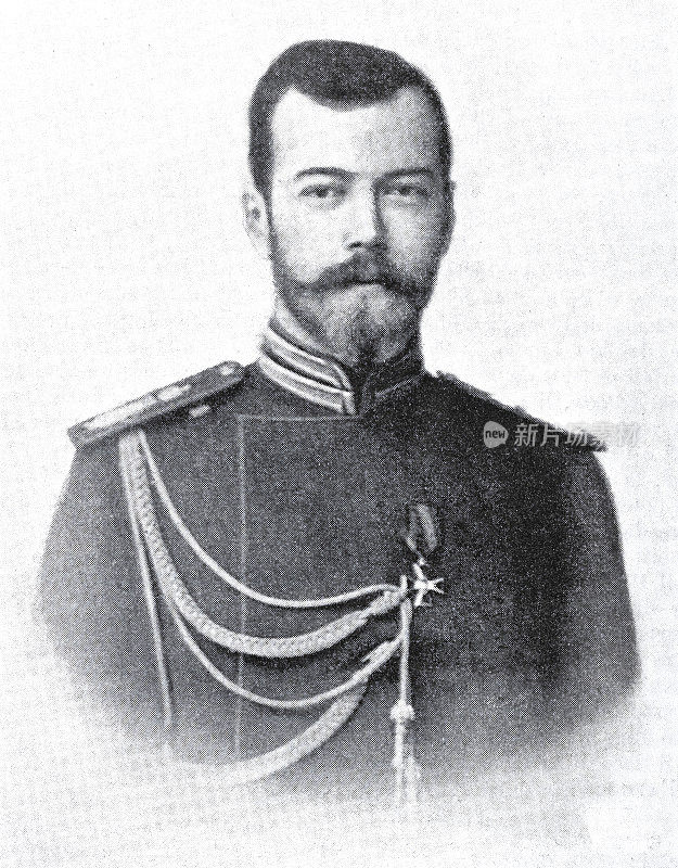 俄罗斯皇帝尼古拉二世肖像，1897年