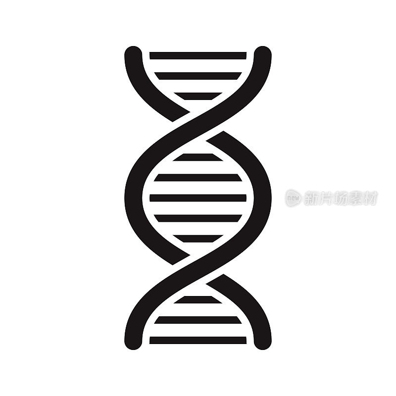 DNA科学雕文图标