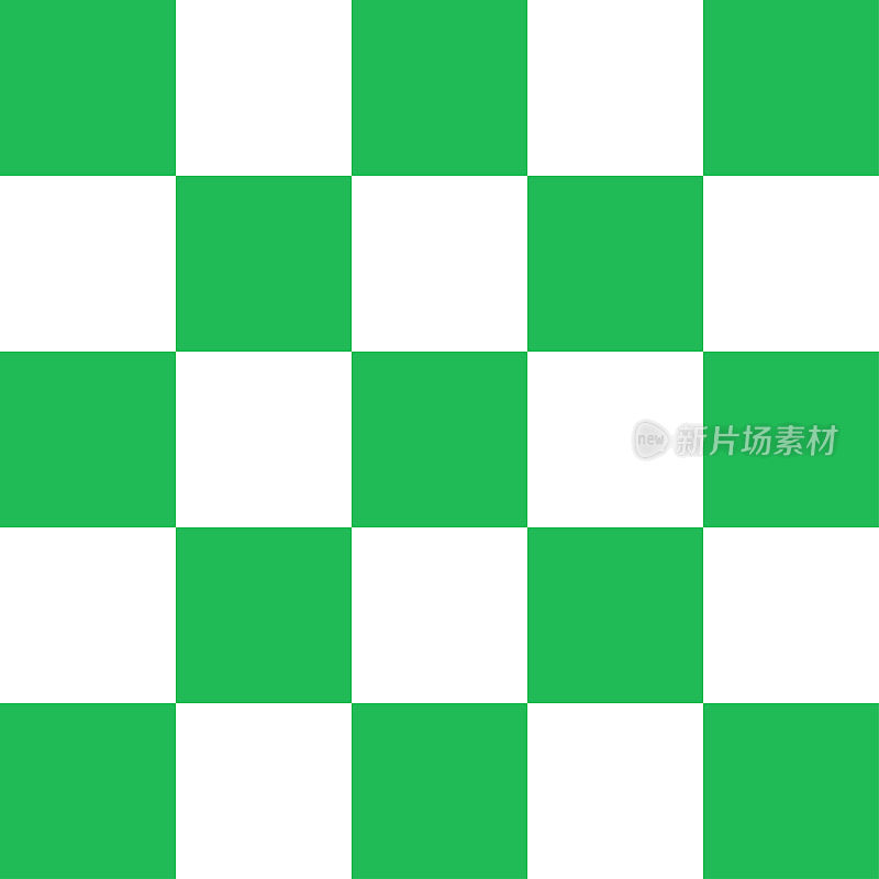 绿色和白色的格子图案