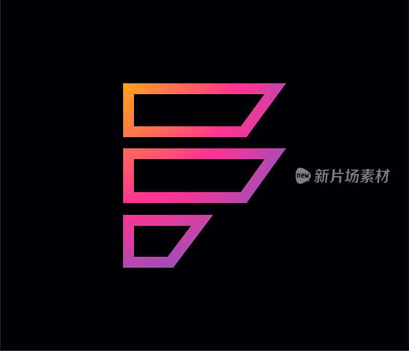 基于F字母的Logo