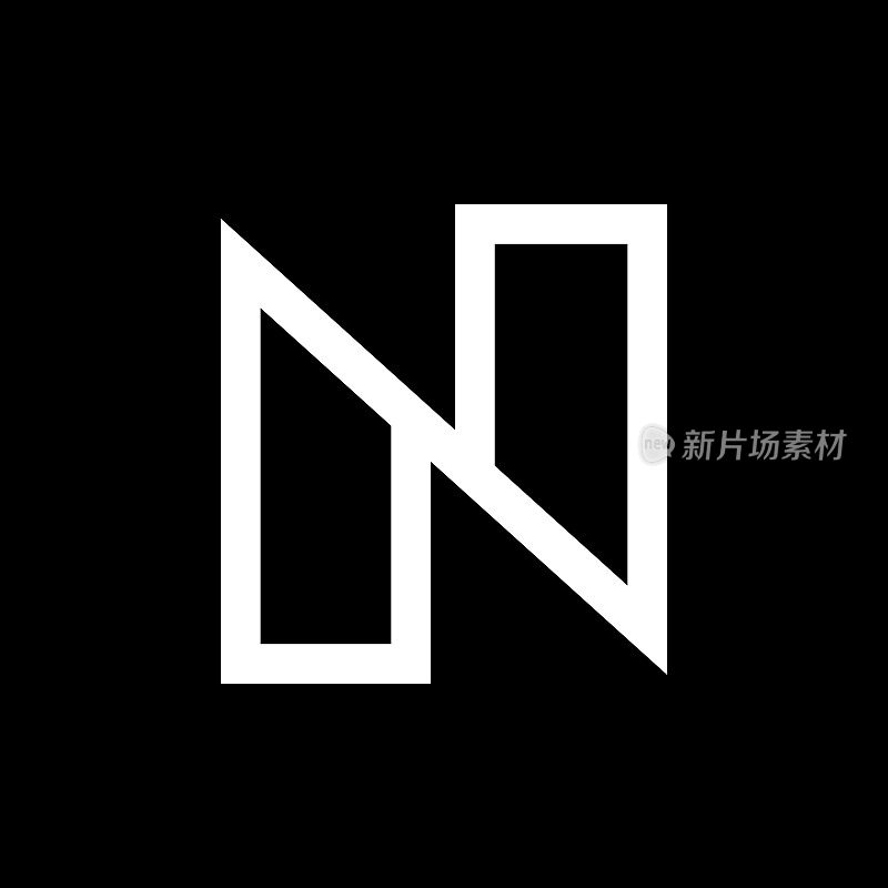 字母N标志