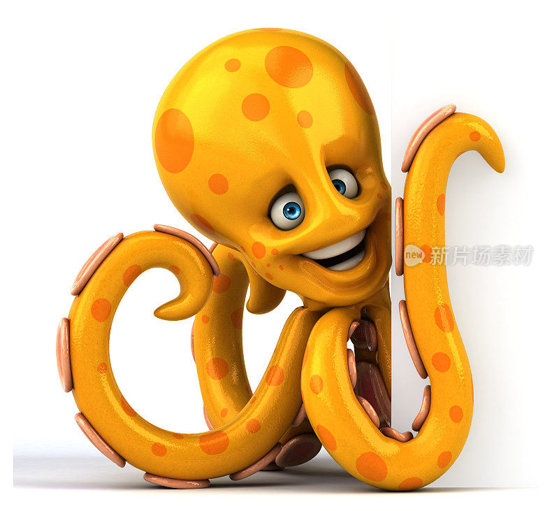 有趣的章鱼