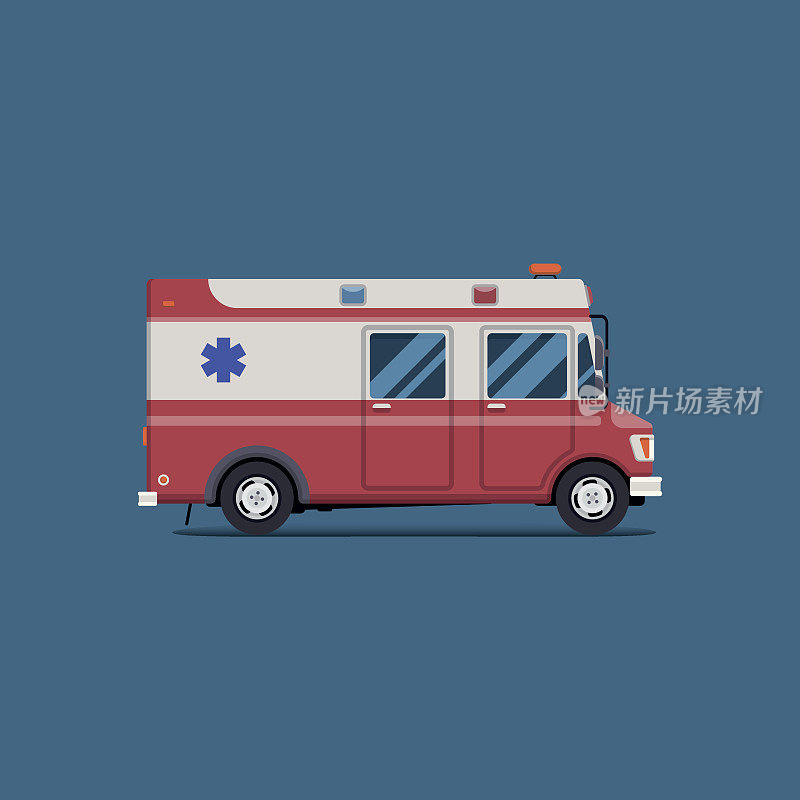 救护车紧急救护车。