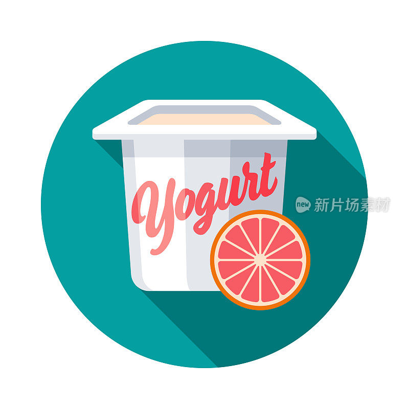 柚子酸奶风味图标