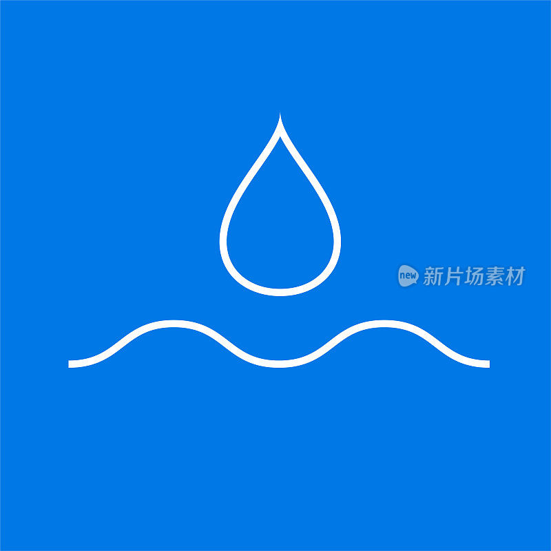 水滴图标