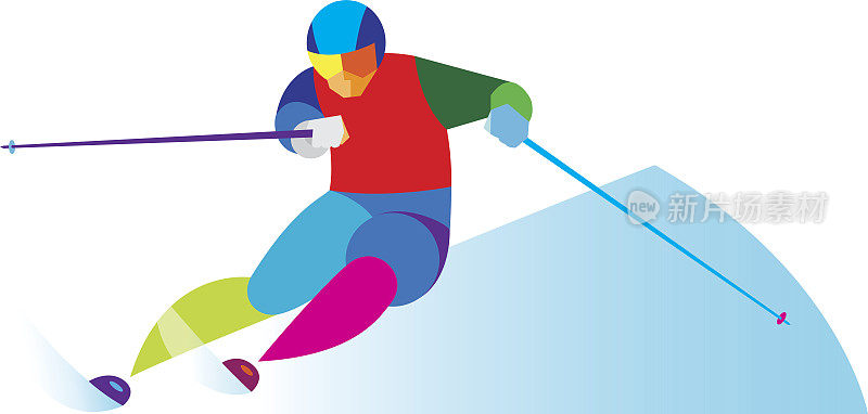 滑雪障碍滑雪