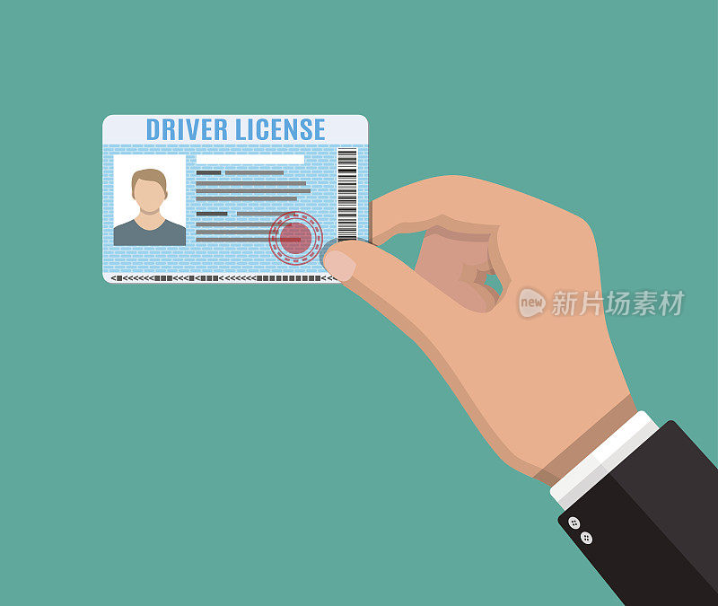 汽车驾驶证，身份证，带照片。