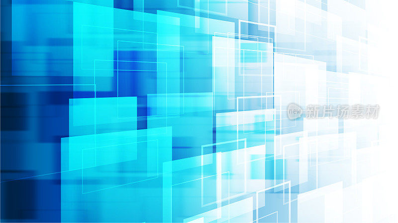 抽象蓝色半色调背景多色