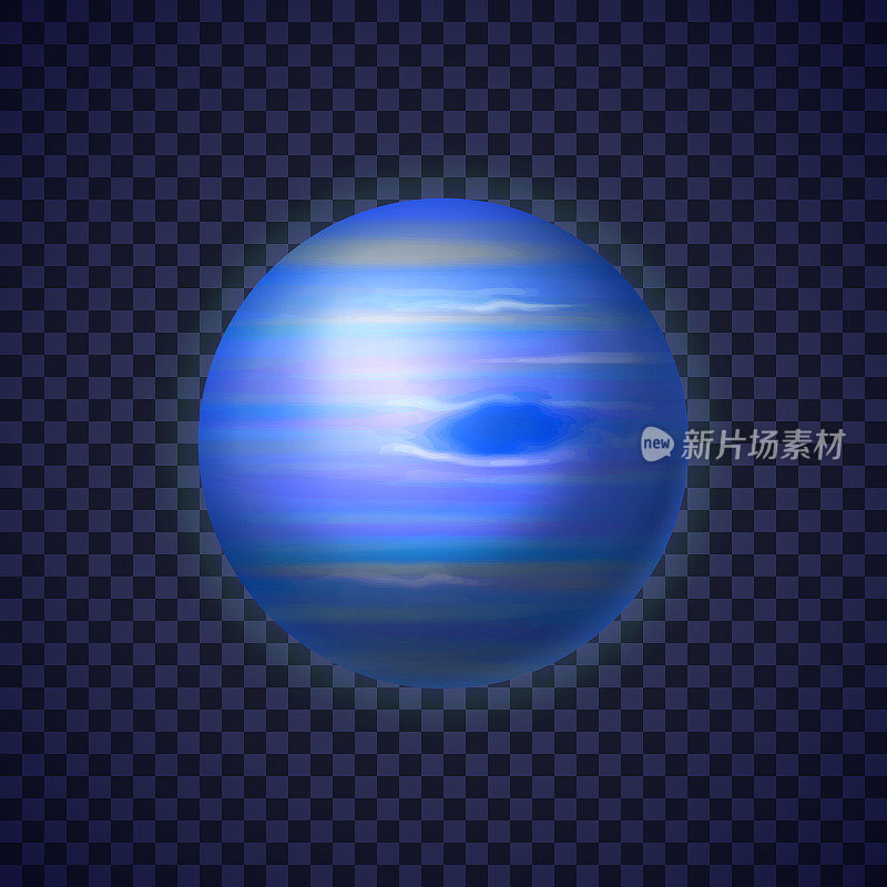 海王星与气环插图