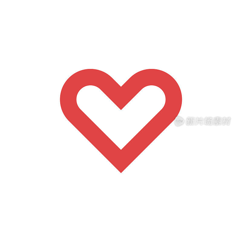 心图标,爱的概念