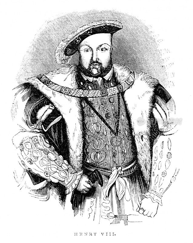 亨利八世肖像，16世纪英国历史