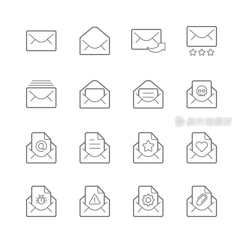 邮件图标