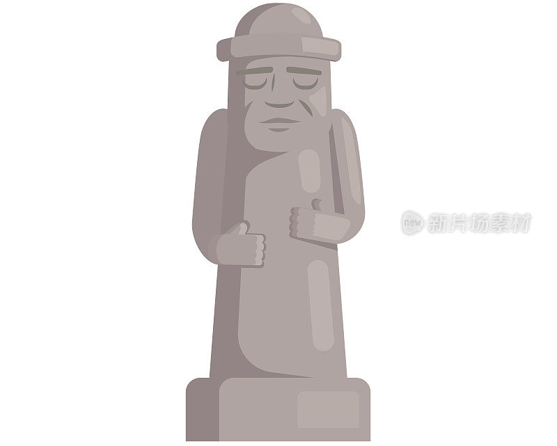 古代石雕、韩国济州岛石像、建筑纪念物