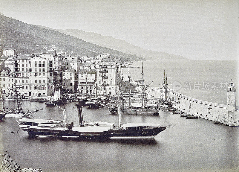 1865年，科西嘉的巴斯蒂亚