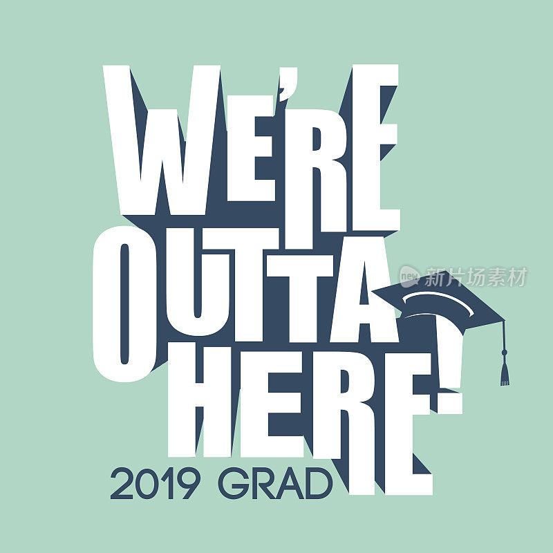 2019届毕业生，祝贺排版专业的毕业生