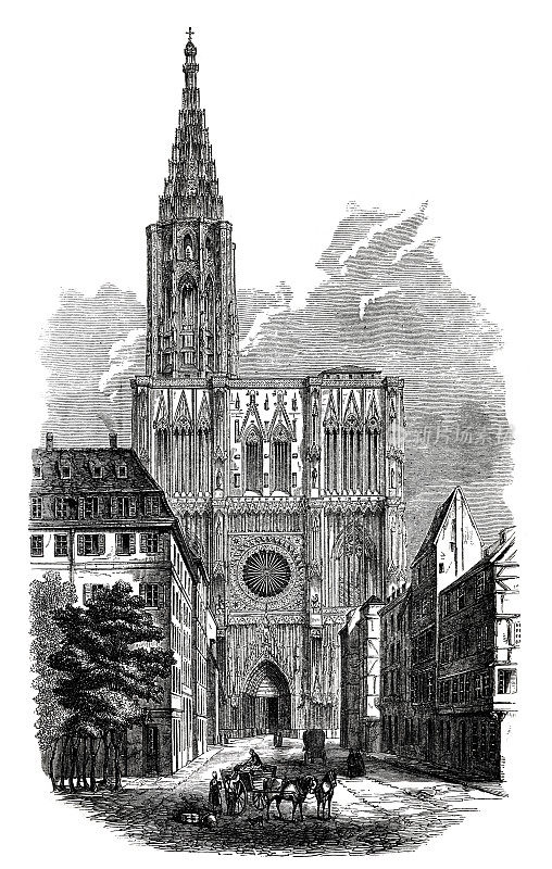 斯特拉斯堡大教堂,外观