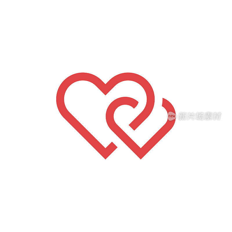 心图标,爱的概念