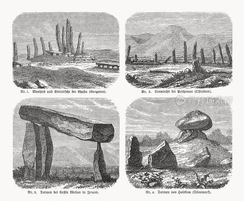 木刻版画，1893年出版