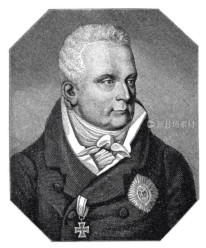卡尔・奥古斯特Fürst冯・哈登堡，德国政治家、改革家