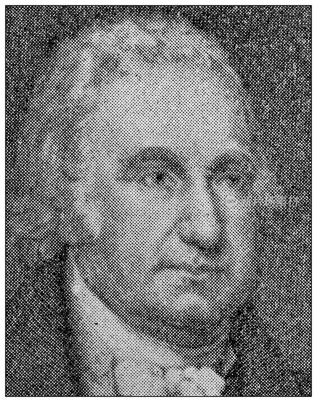 仿古名人肖像:约翰・依格・霍华德