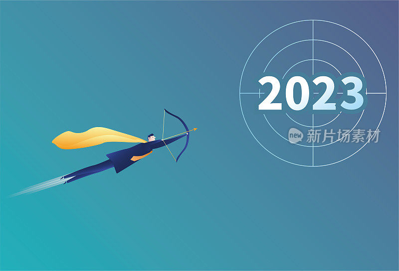 超人用弓射击2023