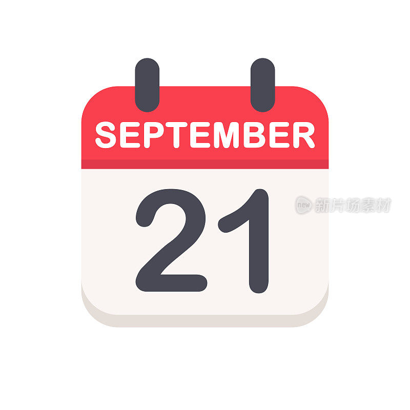 9月21日-日历图标