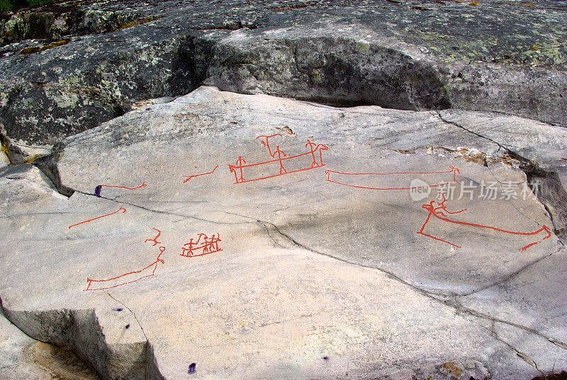 挪威阿尔塔的古代石刻
