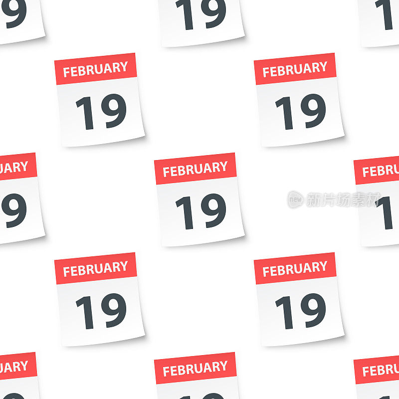2月19日-每日日历无缝模式