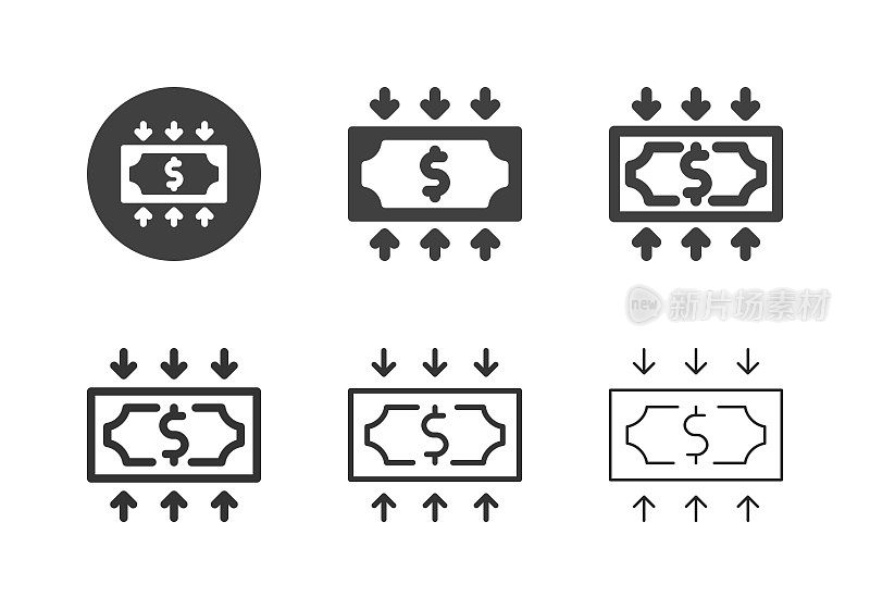 返回货币图标-多系列