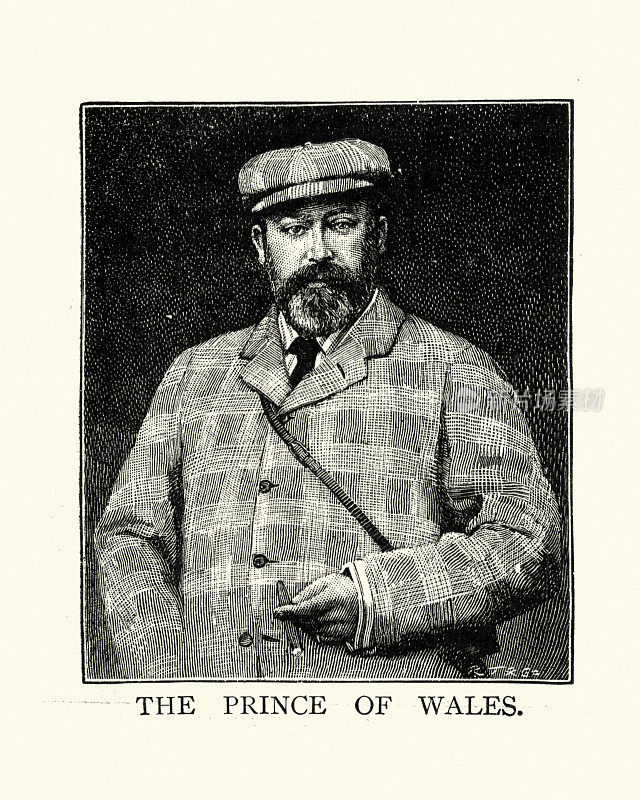 威尔士王子，后来的国王爱德华七世