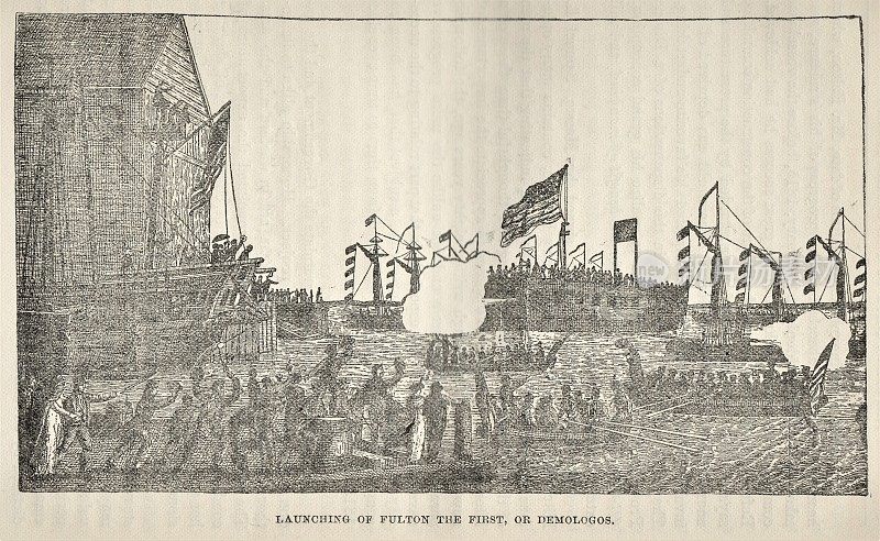 1814年，19世纪美国海军历史