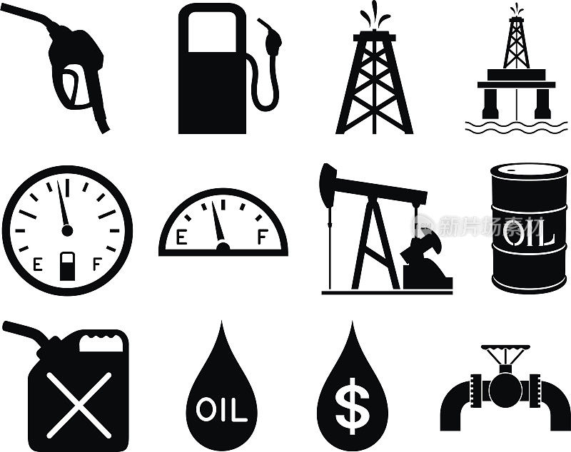 汽油及油类标志