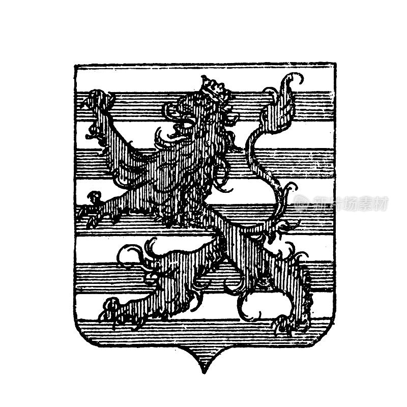 纹章，卢森堡盾徽