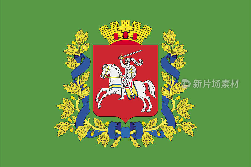 白俄罗斯共和国维捷布斯克地区国旗