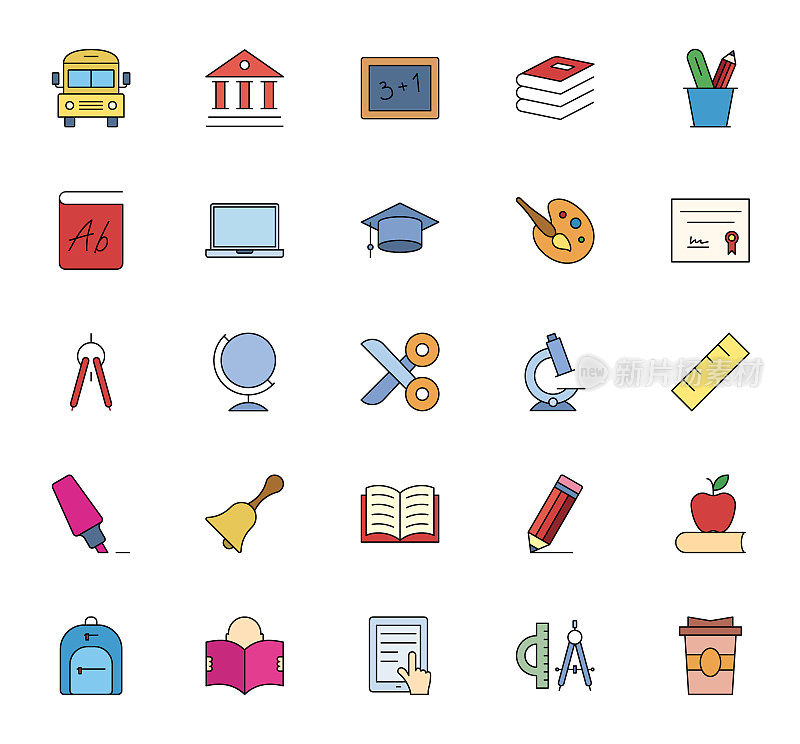 教育图标设置