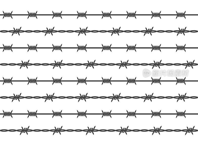 铁丝网无缝向量集