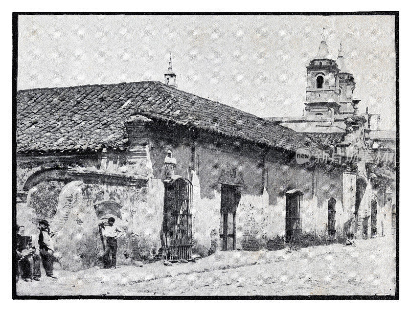 阿根廷布宜诺斯艾利斯的旧海关大楼，1899年