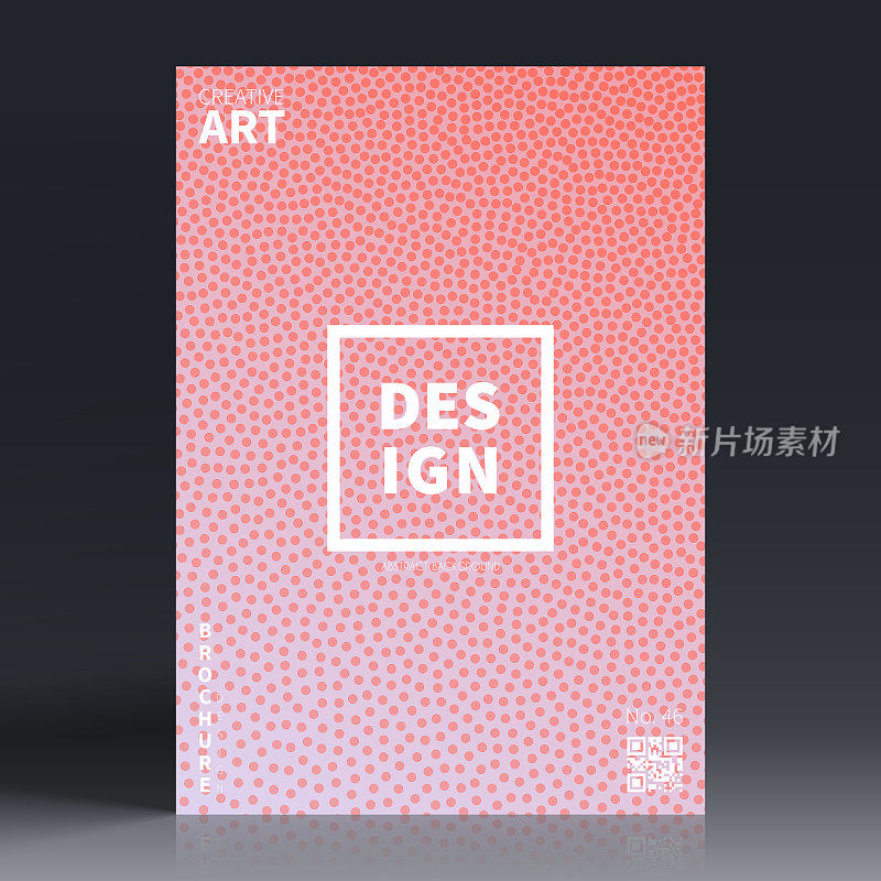 宣传册模板排版，红色封面设计，商业年报，宣传单，杂志