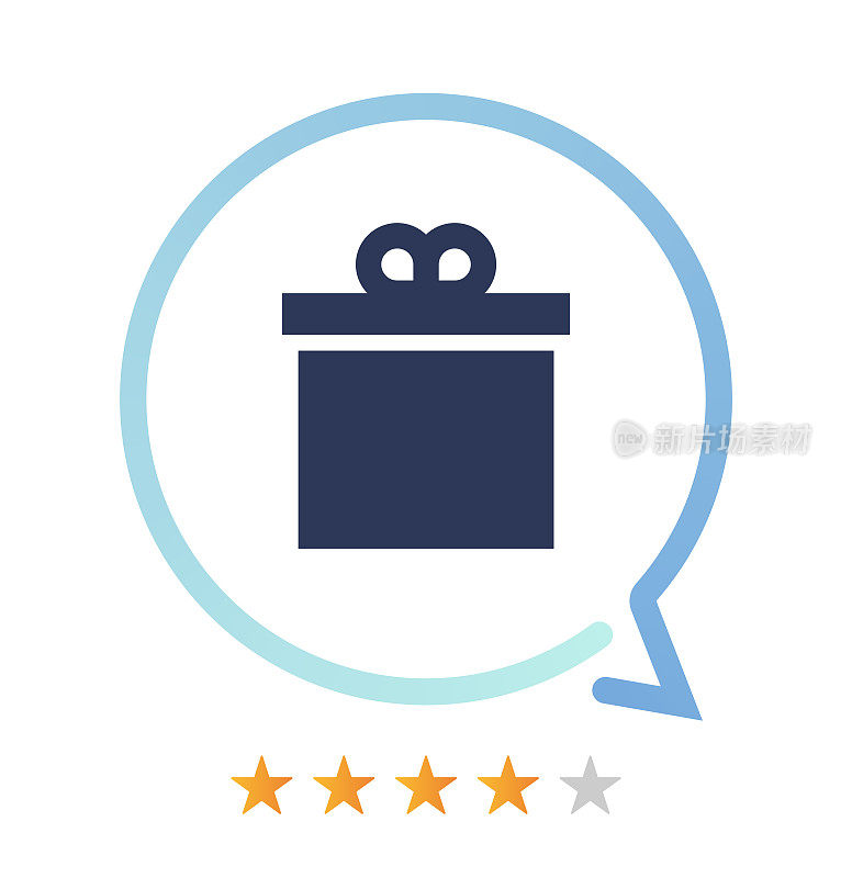 礼品矢量图标