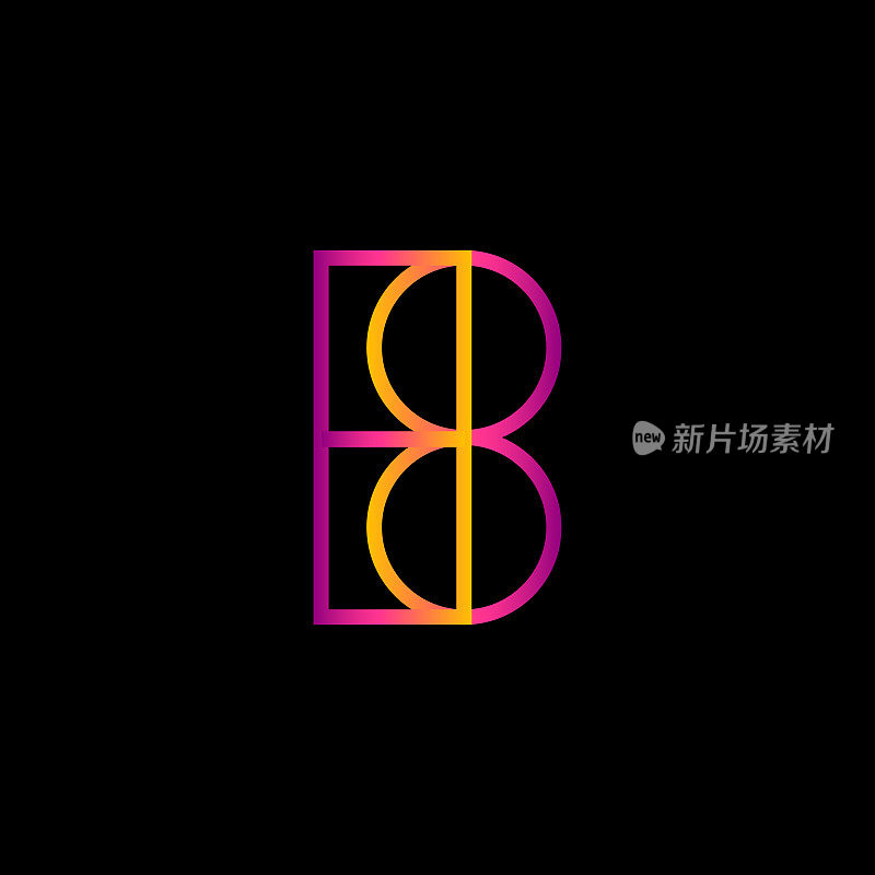 B字母标志